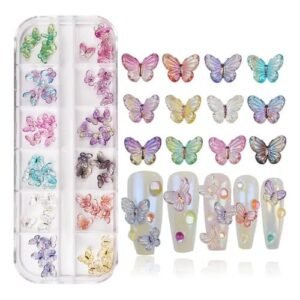 ADORNO PARA UÑAS – MARIPOSA