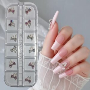 ADORNO PARA UÑAS – MOÑOS CON CRISTAL