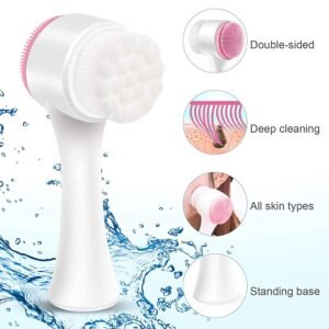 RUBY FACE SILICONE FACIAL CLEANSING BRUSH