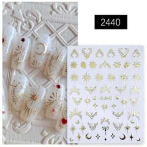 STICKERS DECORACION – SOL Y LUNA